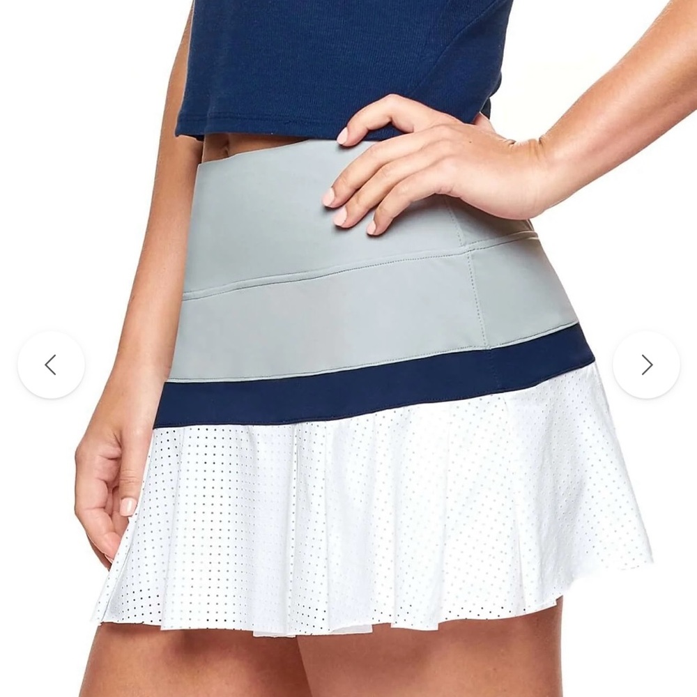 Baseline Color Block Skort Cloud Grey